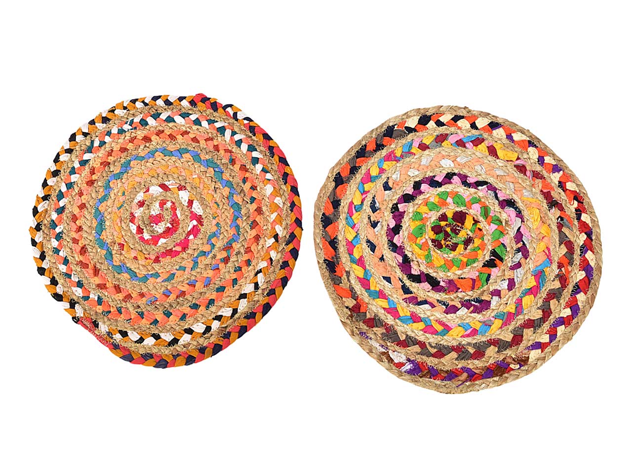 Sottopiatto in yuta+cotone d.35cm 03192