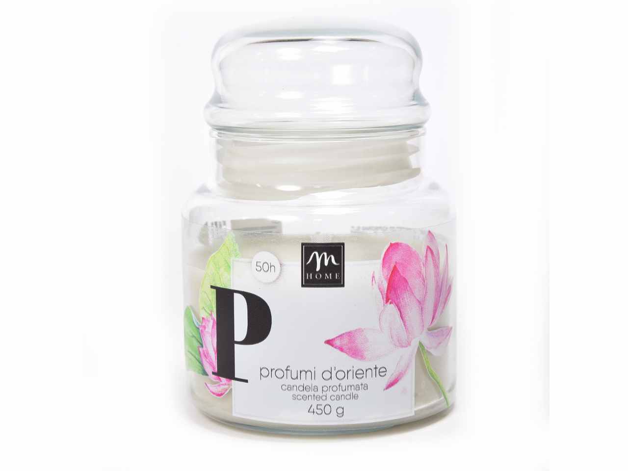 candela in barattolo prof.d'oriente 450gr 08555
