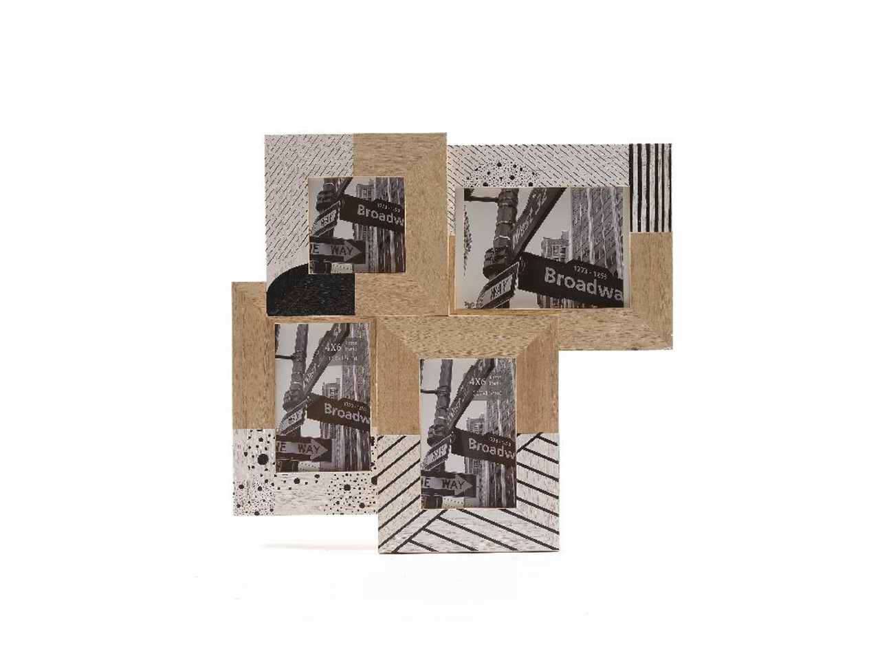 Linea boho chic portafoto 4p 42x39,5x3cm16536
