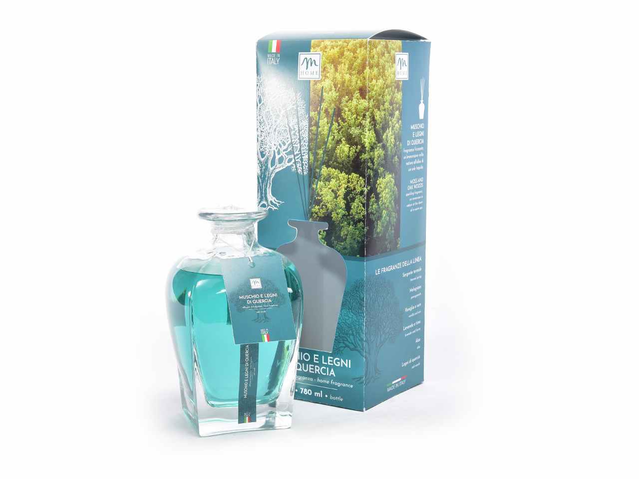 diffusore di ess.780ml muschi+legni 22568