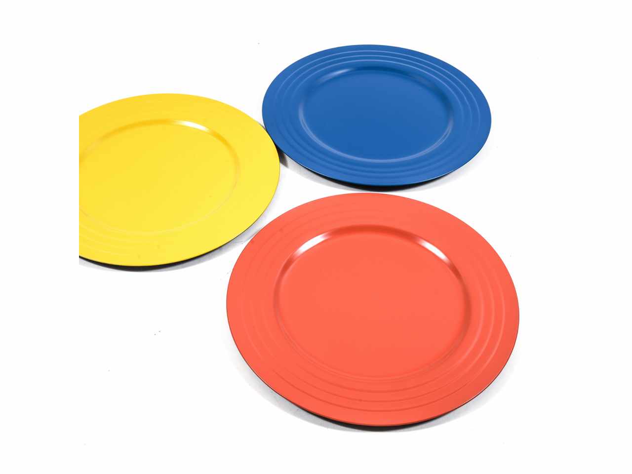 sottopiatto in plastica d.33cm colori assortiti
