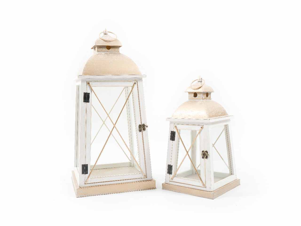 lanterne  2pz 62x29x29/43x21x21 64124