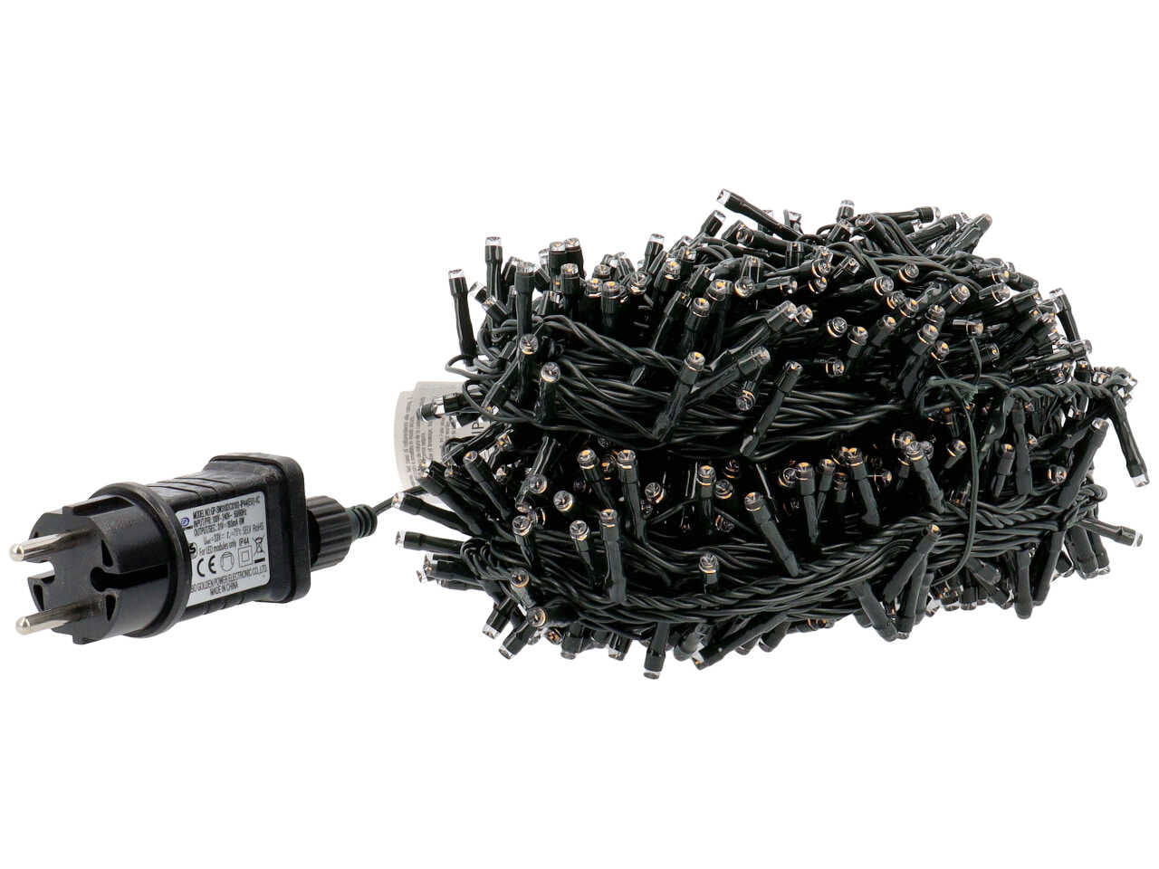 Catena luci 700led bianco caldo u.e.64261