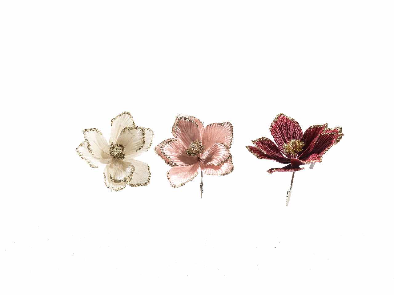 Pick magnolia con pinza diam. 23 colori assortiti