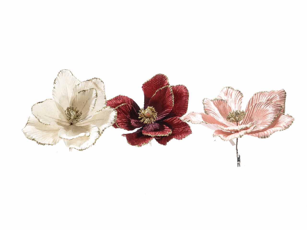 Pick magnolia con pinza diam. 28 colori assortiti