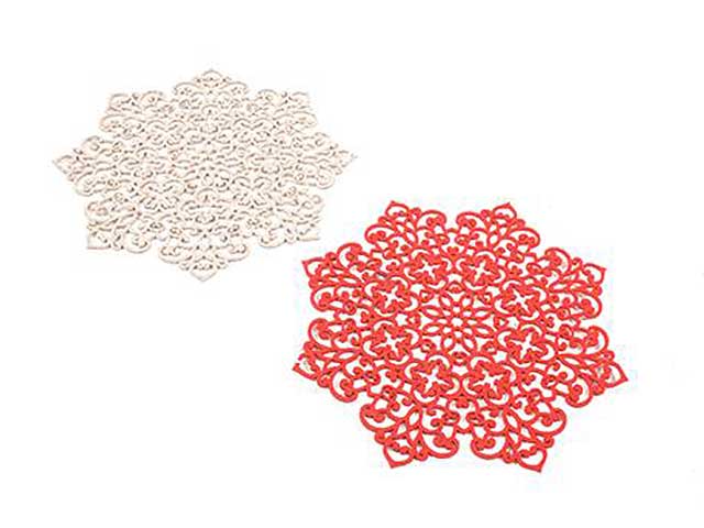 Sottopiatto pannolenci traf.d35cm 72549