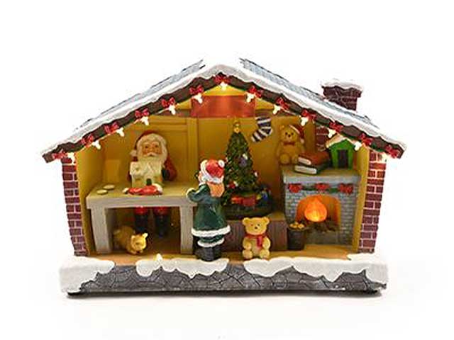 Giostrina bottega dei regali 35x14x23cm