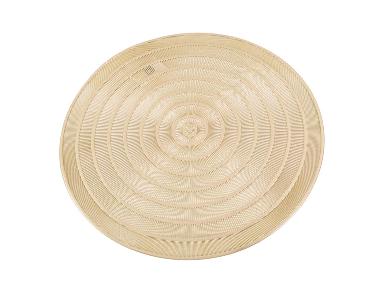 sottopiatto oro in pvc diam.40cm