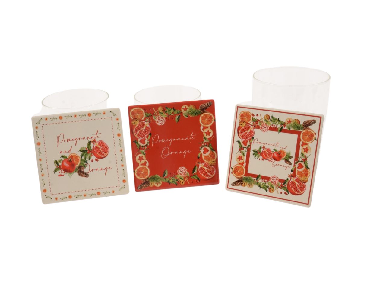 Piastrella decorativa "pomegranate" in ceramica 10.8x10.8cm assortita