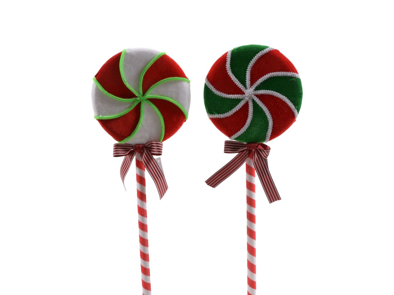 Decorazione "candy" in polistirolo 58x19x3cm assortita