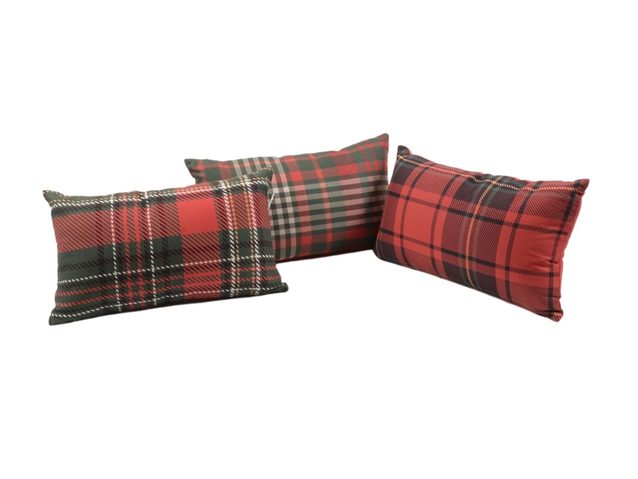 Cuscino "tartan line" 30x50cm assortito