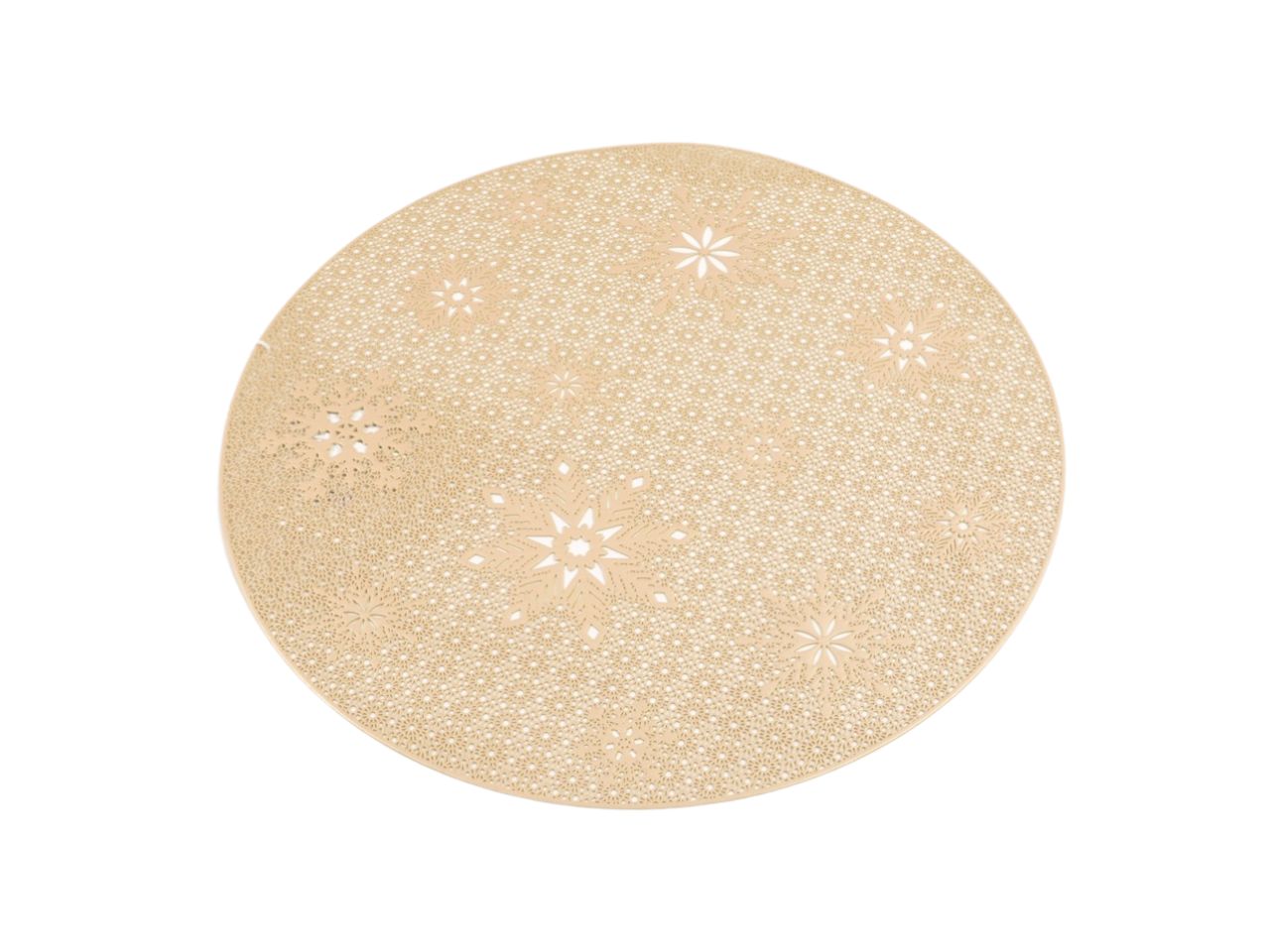 Sottopiatto oro in pvc diam.38cm