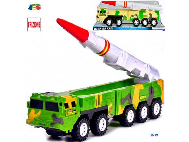 camion militare c/lancia missile 10919