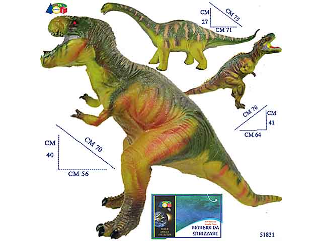 Animale dinosauro morbido gigante 51831