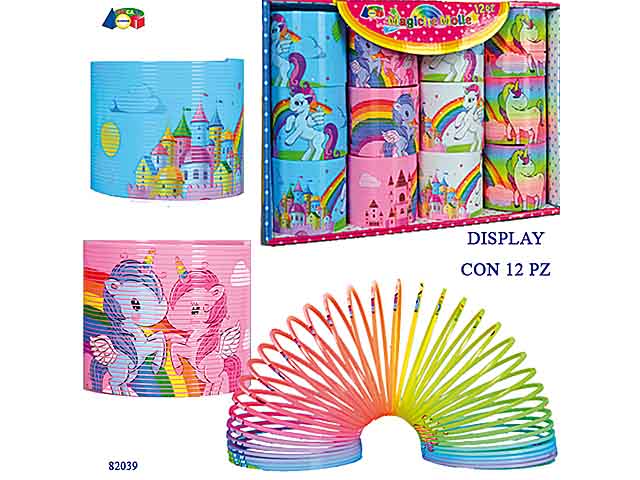 Molla c/disegno unicorno 82039