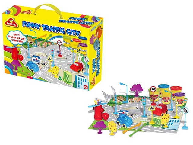 plastilina traffic city 19589
