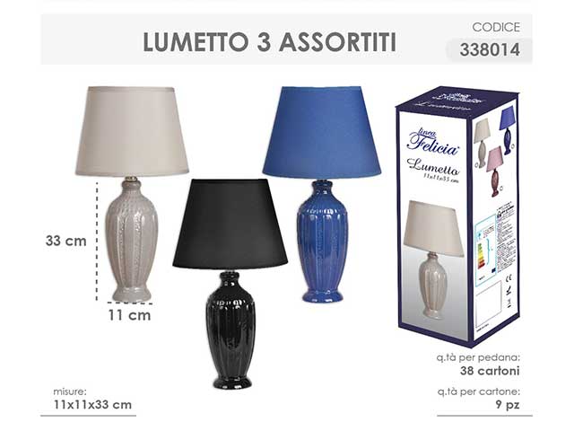 Linea righe lume 11x11x33cm 338014