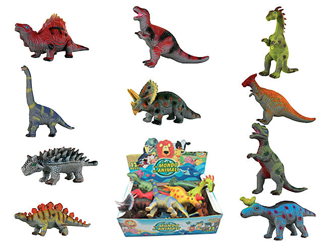 Animali dinosauri 12pz morb.