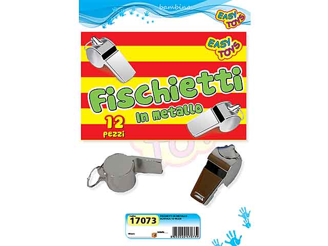 Fischietto metallo 17073