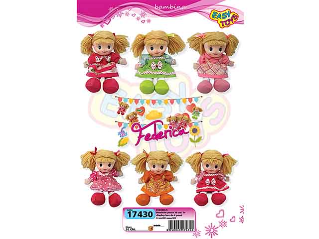 bambola pezza 30cm 17430