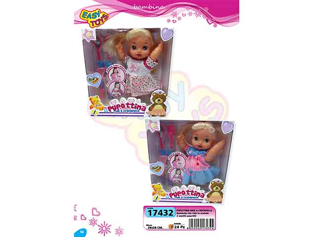 bambola pupottina ride a crepapelle 17432