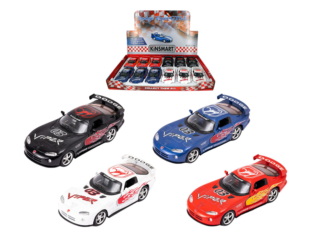 Auto dodge viper gtsr die-cast  17900
