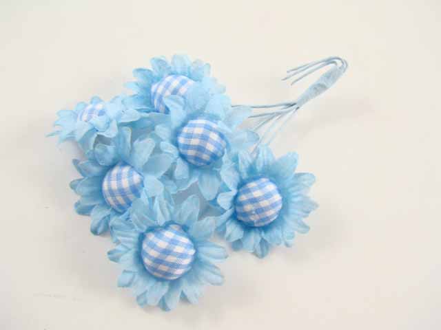 Fiore quadri cielo 6 pezzi b0461ciel