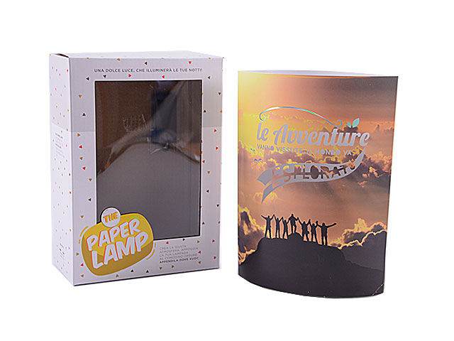 Lampada carta le avventure vanno vissute pl-19