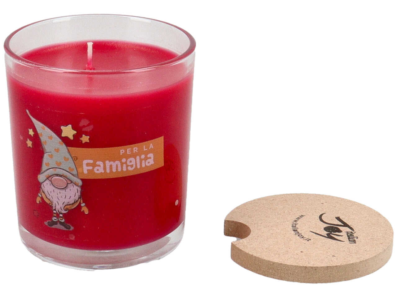 Candela gnomo famiglia