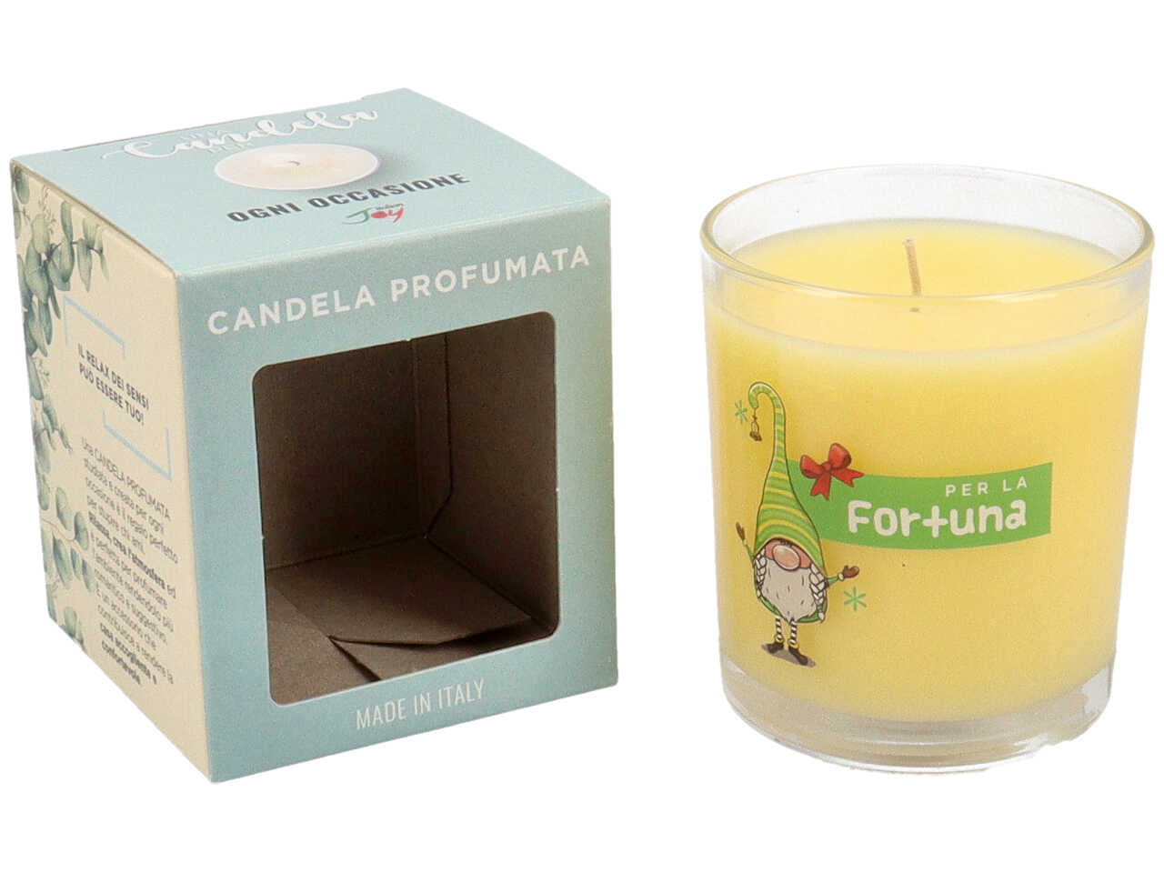 Candela gnomo fortuna