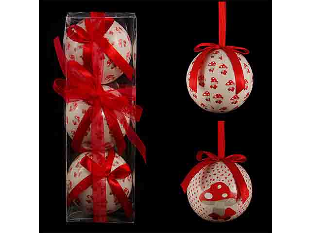 sfera 3pz bianca e rossa hx914299