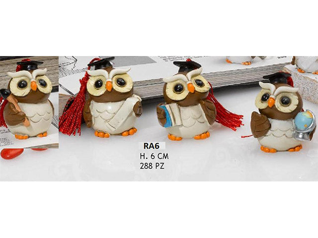 gufo laurea 6cm ra6