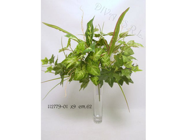 Pianta caladio verde 62cm 112779