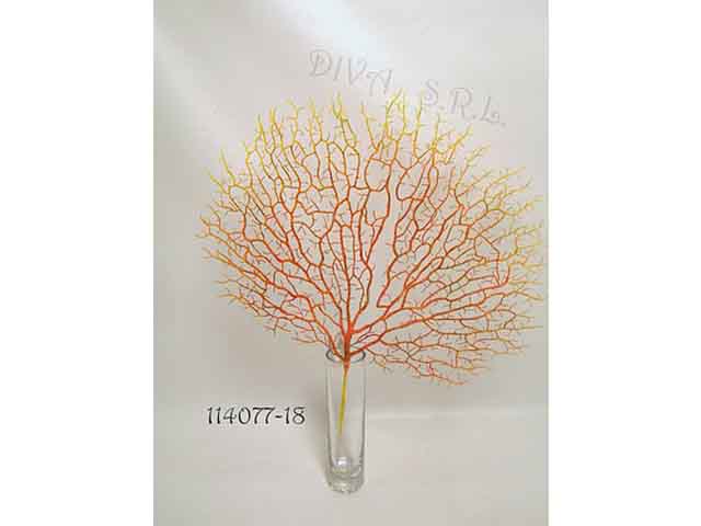 Ramo corallo 44cm arancio 114077