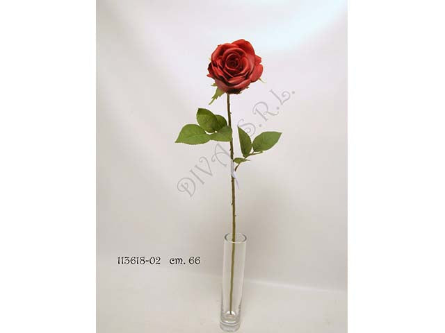 Rosa olivia rossa 66cm 113618