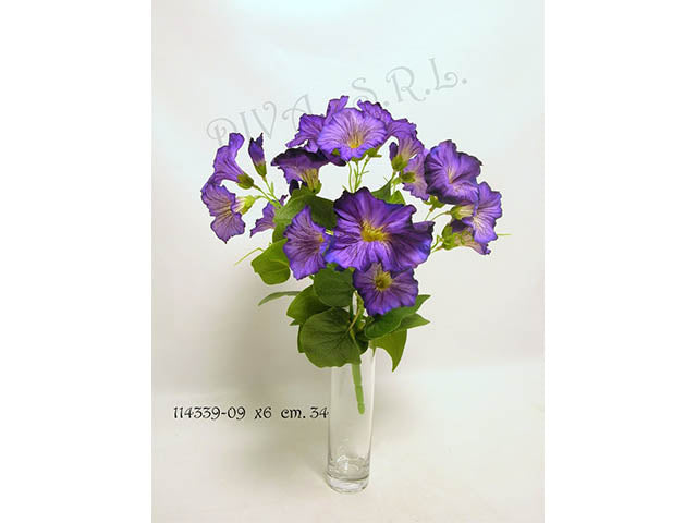 mazzo petunie viola 114339
