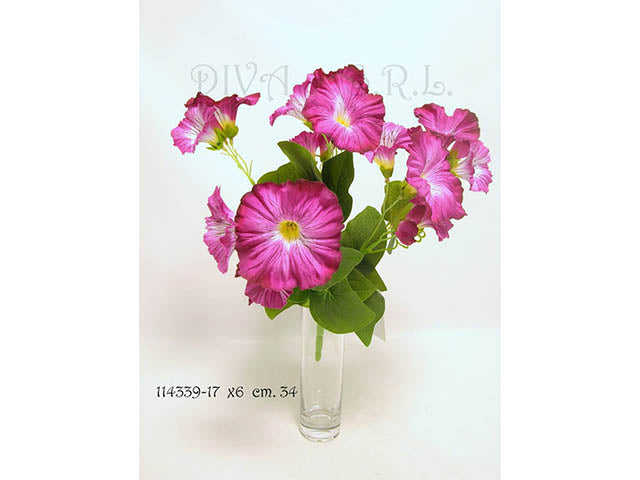Mazzo petunie fucsia 114339