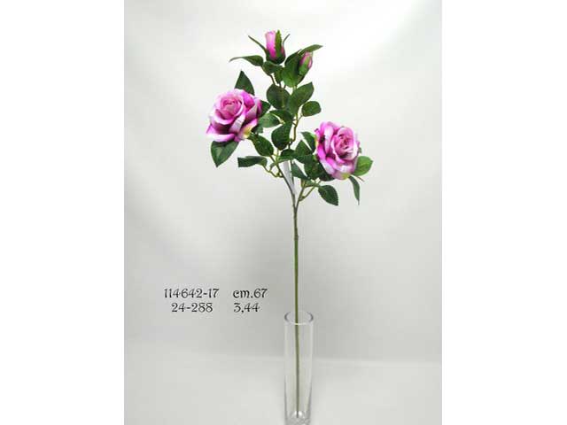Rose fucsia 67cm 114642