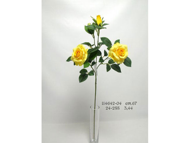 rose gialle 67cm 114642