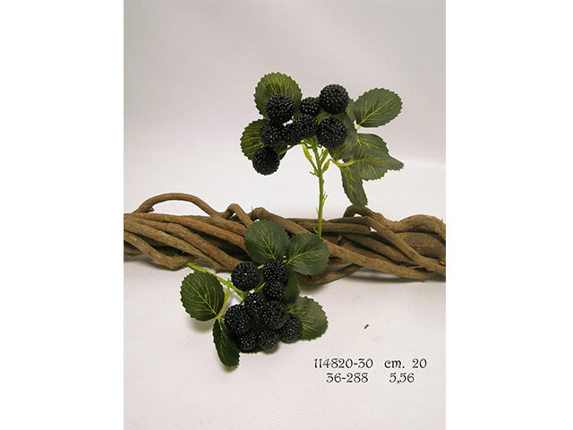 Pick bacche nere 20cm 114820