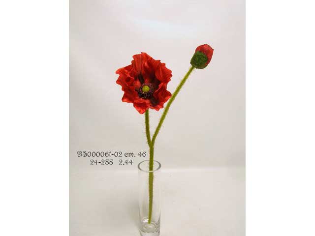 Papavero rosso 46cm ds000061