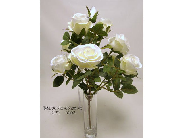 Rosa spruzzata crema ds000535