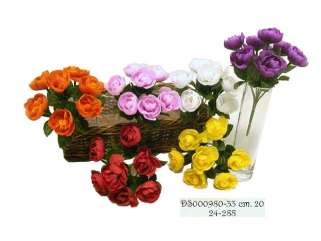 Mazzo rose ass. 20cm ds000980