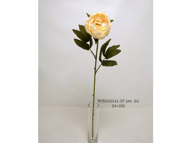 peonia spruzzata 64cm beige da000141