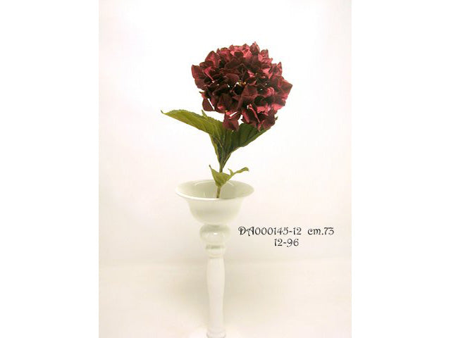 Ortensia spruzzata 73cm bordeaux da000145