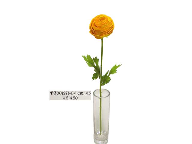 Ranuncolo giallo 43cm ds001271