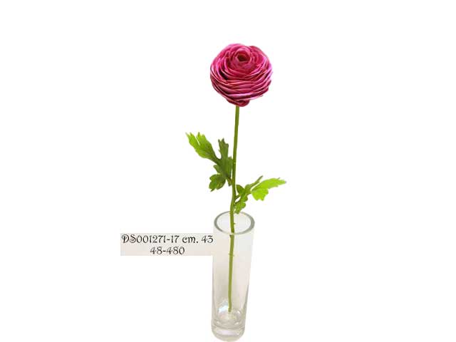Ranuncolo fucsia 43cm ds001271