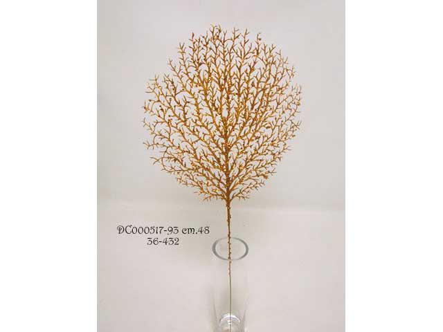 corallo 48cm spruzzato rame dc000517