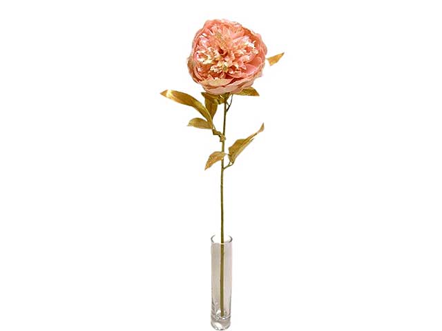 peonia singola 71cm rosa dc000669