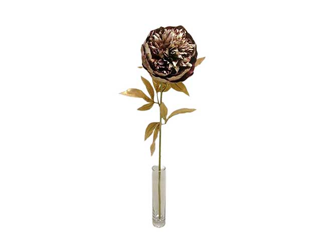 peonia singola 71cm bordeaux dc000669